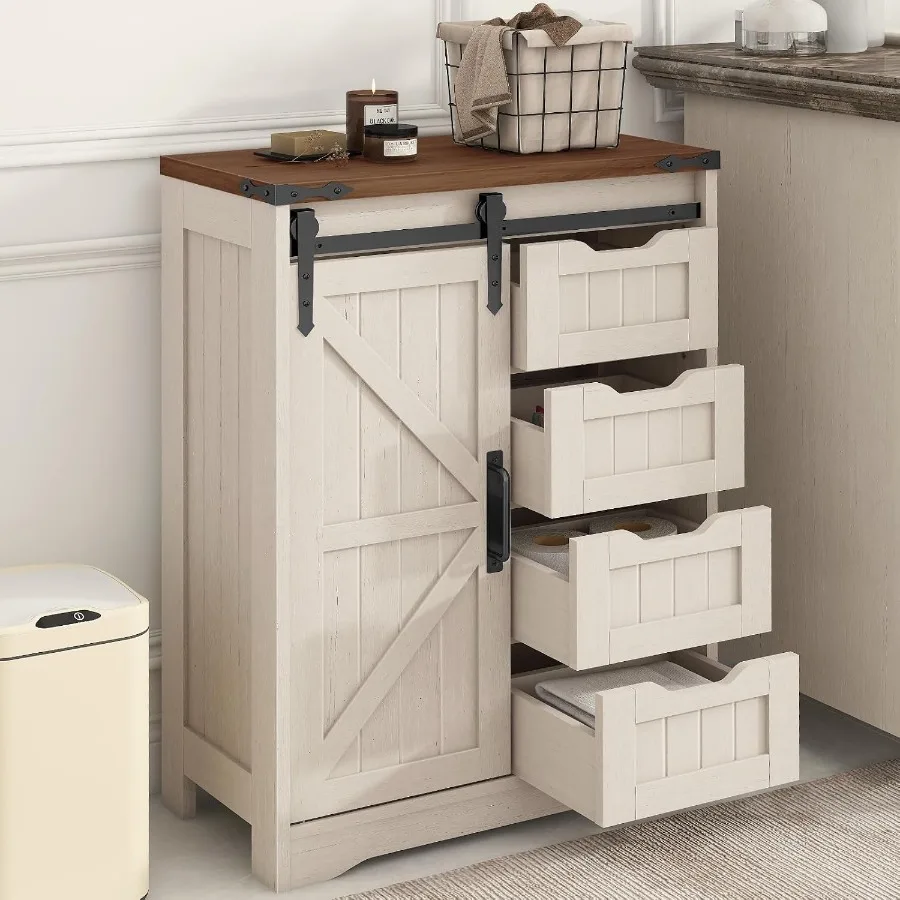 Farmhouse bathroom storage cab - Storage recension och pris