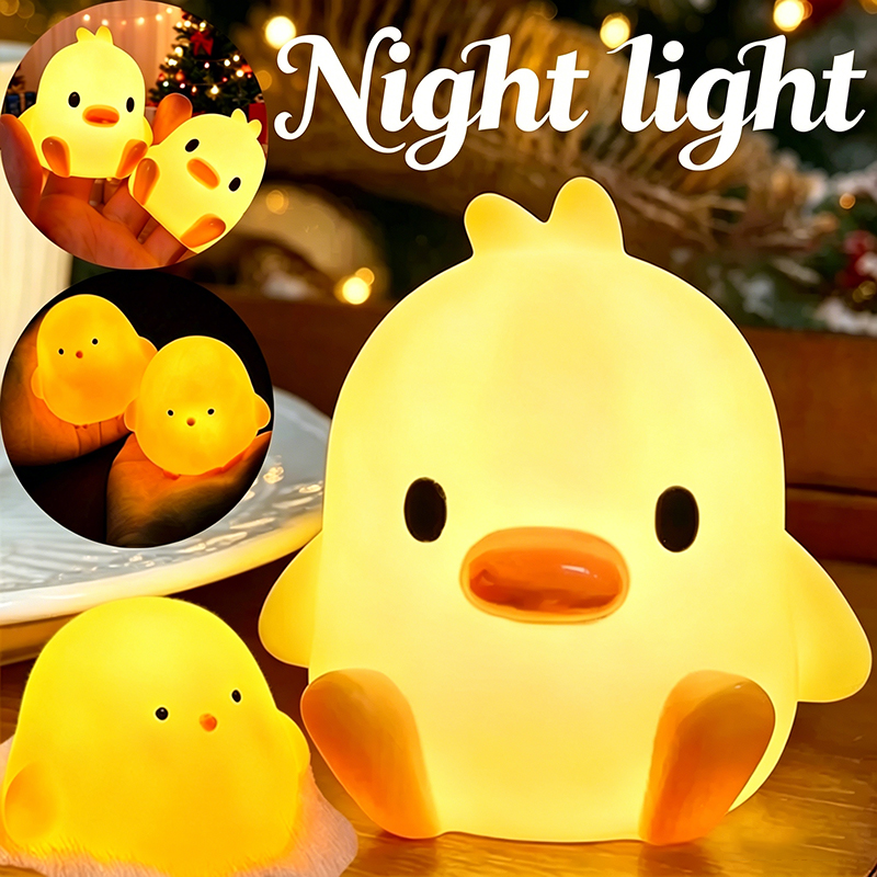Cute Cartoon Duck Night Light, - Floating Nightstand With Led Light recension och pris